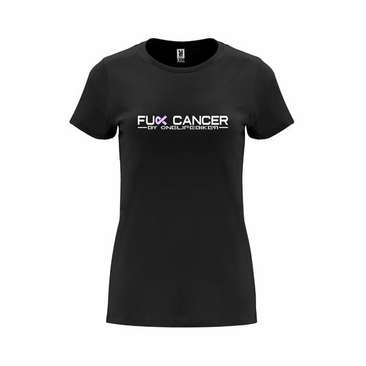 T-shirt Fuck Cancer édition - Femme